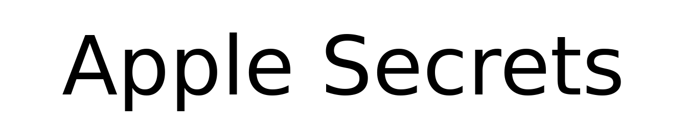 Apple Secrets
