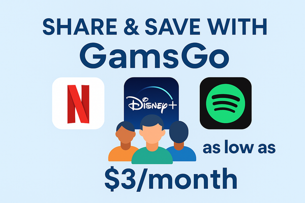 Unlock Premium Streaming & Save Big with GamsGo
