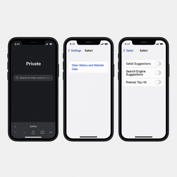 How to Hide Recent Safari Searches & Browsing History