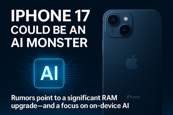 🧠 iPhone 17 Could Be an AI Monster—Here’s Why That Matters